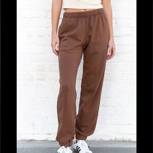 Brandy Melville Brown Rosa Sweatpant